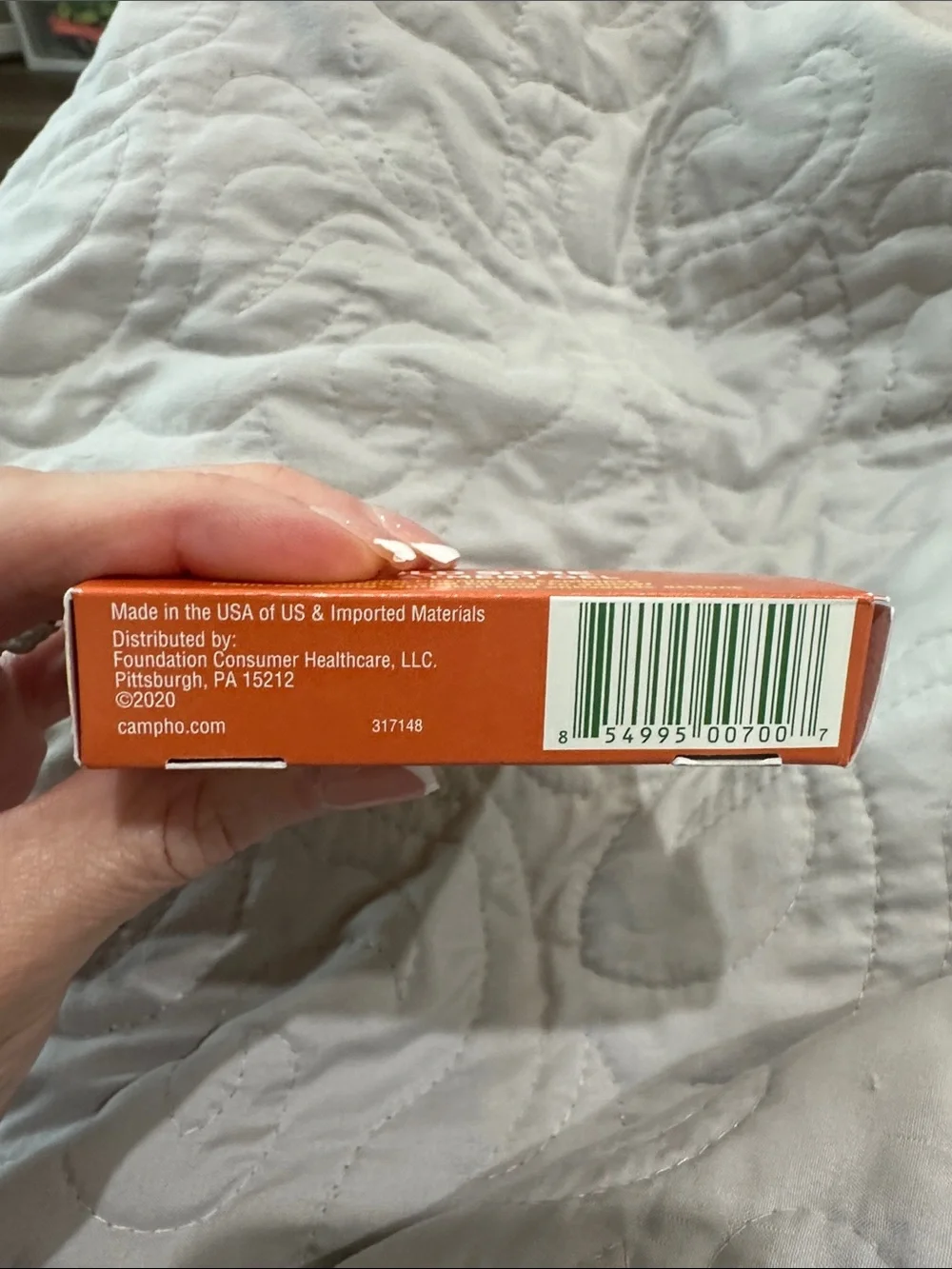 Maximum Strength Cold Sore Treatment Gel - Orange